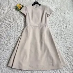定価6.8万円♡フォクシー 半袖ワンピース サイドタック Aライン 38 近年物