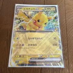 ピカチュウ exカードとポケモンラリー2025ポスターセット