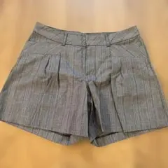 COMME CA ISM ショートパンツ グレンチェック