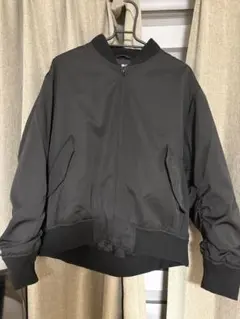 UNIQLO : C MA-1 ブルゾン ボマージャケット ブラック L