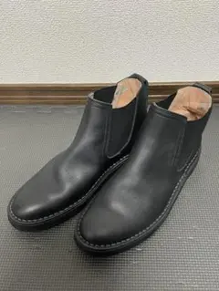 美品 REGAL サイドゴアブーツ 26cm 黒革 JB28