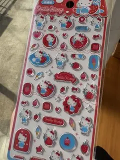 キティちゃん　シール　海外限定　正規品　サンリオ　ホログラム