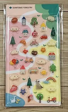 ★SUMITOMO FORESTRY ぷっくりシール★