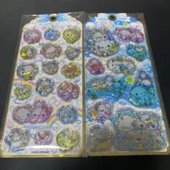 あわわちゃん　ぷくぷくあわわちゃん　ウォーターシール　2シートセット　正規品