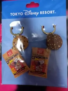 東京ディズニーリゾート クッキー型キーホルダー2個セット