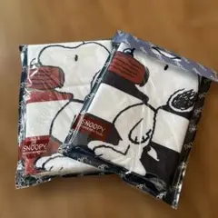 スヌーピー ボディタオル 2枚セット