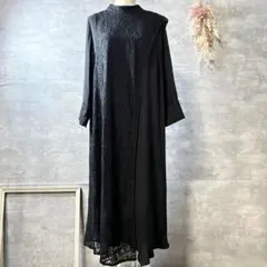 もち様専用 susuri ススリ コットン コミ ドレス ブラック ワンピース