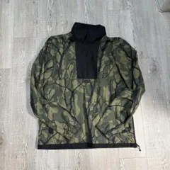 ビラボン　カモフラージュ柄 ハーフジップ マウンテンパーカー Mサイズ