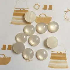 在庫ラスト@シェル風カボション.丸形