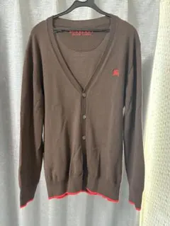 BURBERRY BLACK LABEL ブラウン カーディガン
