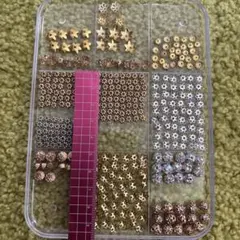 ハンドメイドパーツ　座金　フラワーカップ　つなぎパーツ