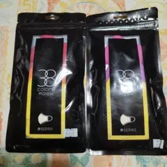 新品未開封 38カラーズマスク 3枚入り×2袋 布製マスク