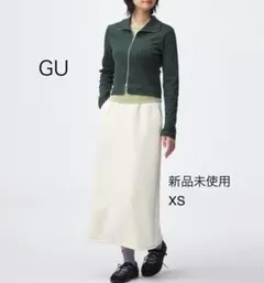 GU パフスウェットナロースカート XS 新品未使用のサムネイル