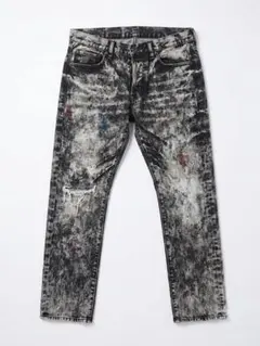 【希少ペイント加工】DENIM & SUPPLY ラルフローレン スリム デニムのサムネイル