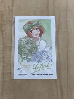 五等分の花嫁　ウェディングミニフォト　（中野四葉）