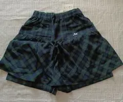 SACCO 　サイズ150　チェック柄キュロットスカート　新品タグ付き