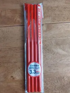 Shachihata Colour Pencil 赤色鉛筆 3.3mm4本セットのサムネイル