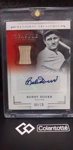 Bobby Doerr Panini National Treasures