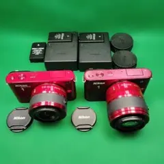 ❤️動作品・完品❤️ニコン 1 J1 赤❤️ミラーレス一眼 小さなミラーレスカメラ、Nikon 1 J1を買いました - 徒労日記
