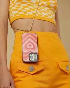 最終値下げ　CASETiFYチェーンストラップ　　スマホショルダー