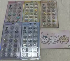 KIRACOROおはじきシール　ちいかわ　ハチワレ　うさぎ　モモンガ　シーサー