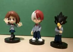 僕のヒーローアカデミア チョコエッグ　フィギュア３点セット