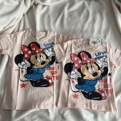 410様専用　新品ミニーマウス Tシャツ 2枚セット 100cm と120cm