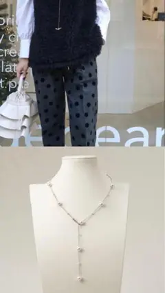 ドット柄パンツ