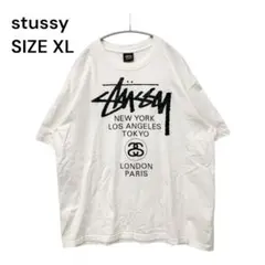 美品　stussy ステューシー　Tシャツ　ホワイト　XLのサムネイル