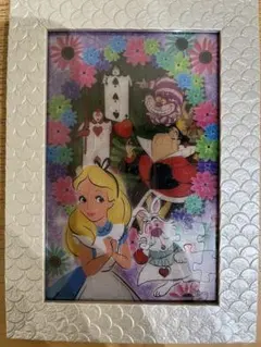 Disney アリス ジグソーパズル 額縁付き