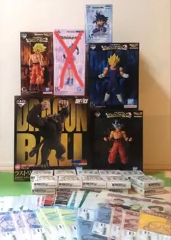 一番くじ　ドラゴンボール　A賞、C賞、E賞、F賞、ラストワン　フィギュア外