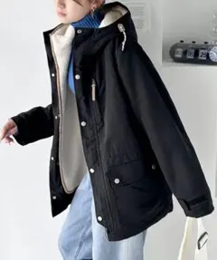 CLASSICAL ELF　ブラックマウンテンパーカー クラシカルエルフ