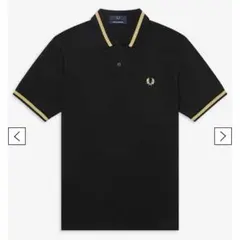 FRED PERRY M12 ポロシャツ 黒金 サイズ36 - メルカリ