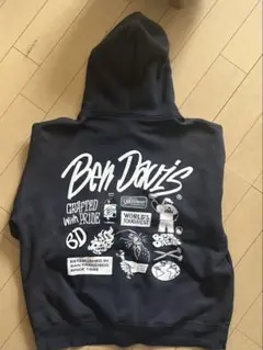 Ben Davis ダークブルー ジップアップパーカー XL ベンデイビス
