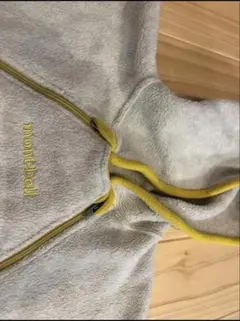 montbell フリースフード付きアウター（クリマプラス）