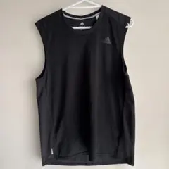 adidas running ノースリーブシャツ ブラック Lのサムネイル