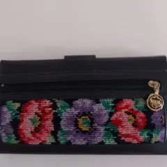 フェイラー花柄刺繍財布 最終セール