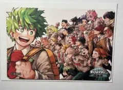 ヒロアカ　原画展　マグネットステッカー　A組　最終巻　扉絵　緑谷　爆豪　①