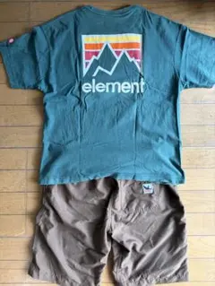 セット売Element TシャツMark Gonzales ハーフパンツ