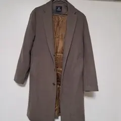 ブラウン チェスターコート