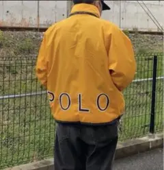 希少 POLO SPORT ナイロン アノラック マウンテンダウンジャケット