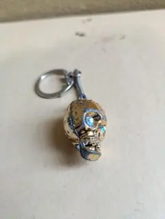 ガイコツ キーホルダー レトロ