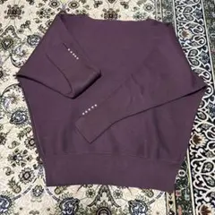 ロペピクニック　ニット　セーター ダークパープル　ドルマンスリーブ　サイズ38