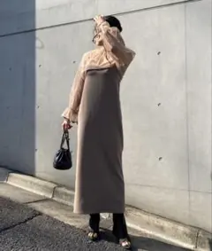 AMERI VINTAGE AIRY SLEEVE TIGHT DRESS S - メルカリ