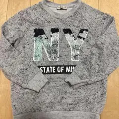 ZARA boys スパンコール付きトレーナー 128㎝