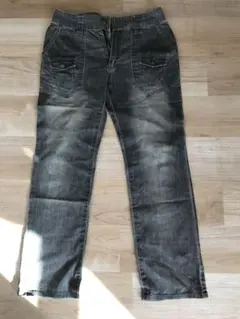 HAMNETT グレー ストレートデニム パンツのサムネイル