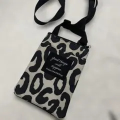 レオパード柄 スマホショルダーバッグ