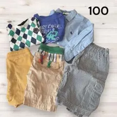 まとめ売り 男の子 6点 Tシャツ 半ズボン100 コムサイズム ZARA