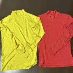 イエロー・レッド インナーウェア 2枚セット