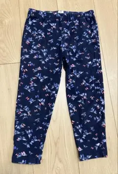 GAP レギンス　パンツ　7 8 分丈　130 紺　ブラック　蝶